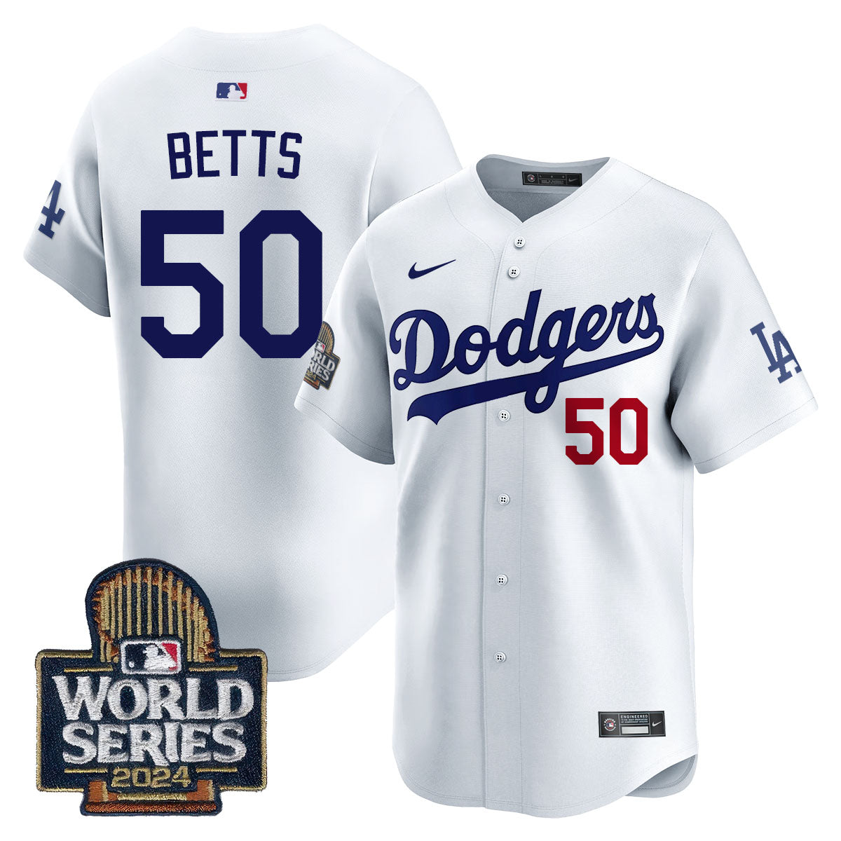 LAD World Series 2024 Jersey - All Stitched