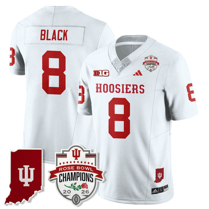 Indiana Hoosiers Vapor Limited Football Jersey - Rose Bowl Champions - All Stitched