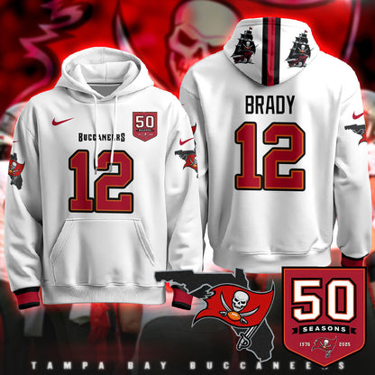 TB Creamsicle Throwback Hoodie - 50th Season Patch - All Stitched