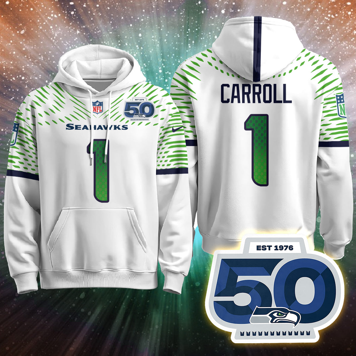Seattle Seahawks Rivalries Vapor Limited Hoodie - Printed