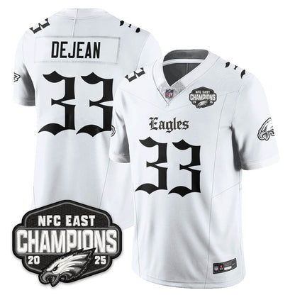 PHI Gothic NFC East Champions Vapor Limited Jersey - All Stitched