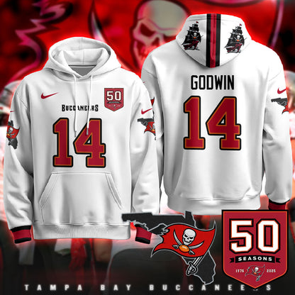 TB Creamsicle Throwback Hoodie - 50th Season Patch - All Stitched
