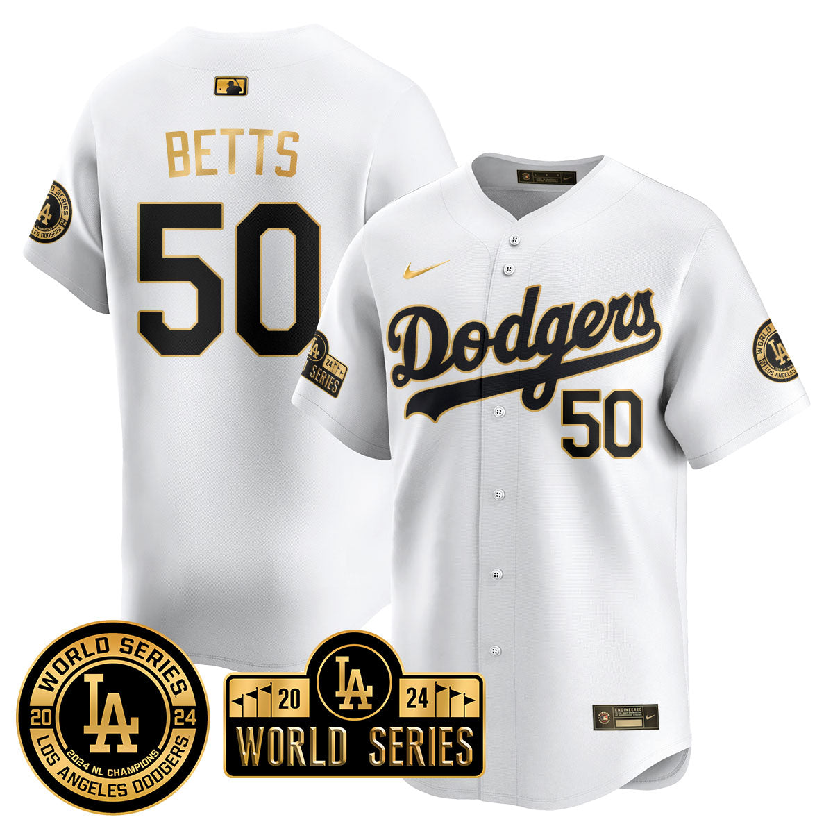 LAD World Series 2024 Jersey - All Stitched