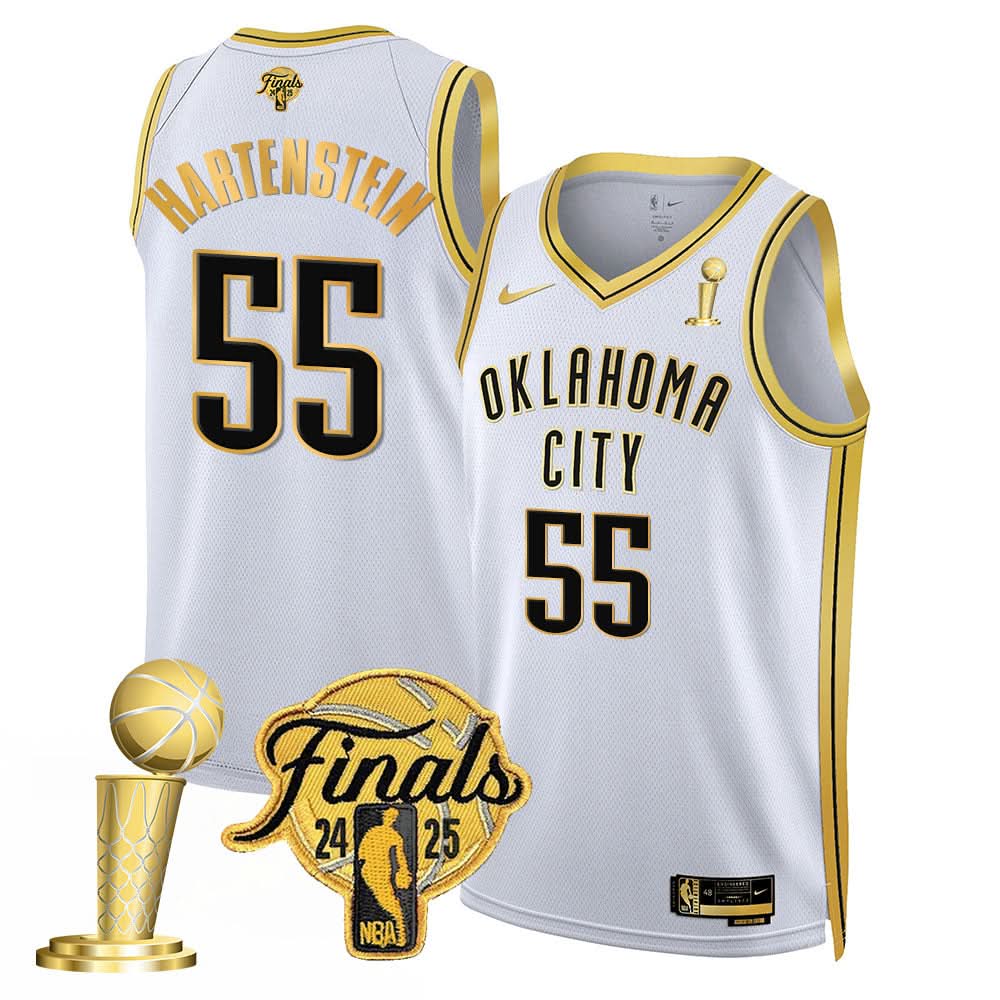 Oklahoma City Thunder 2024-25 Champions Jersey - All Stitched