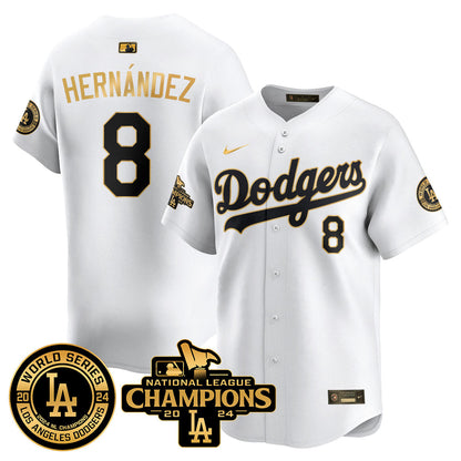 LAD World Series NL Champions Jersey - All Stitched
