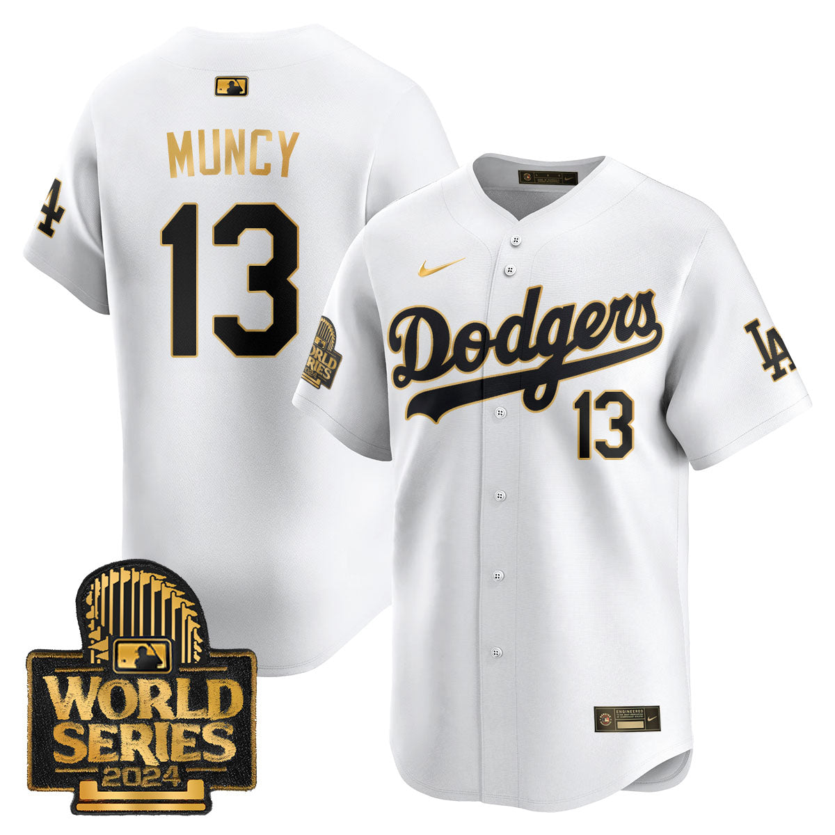 LAD World Series 2024 Jersey - All Stitched