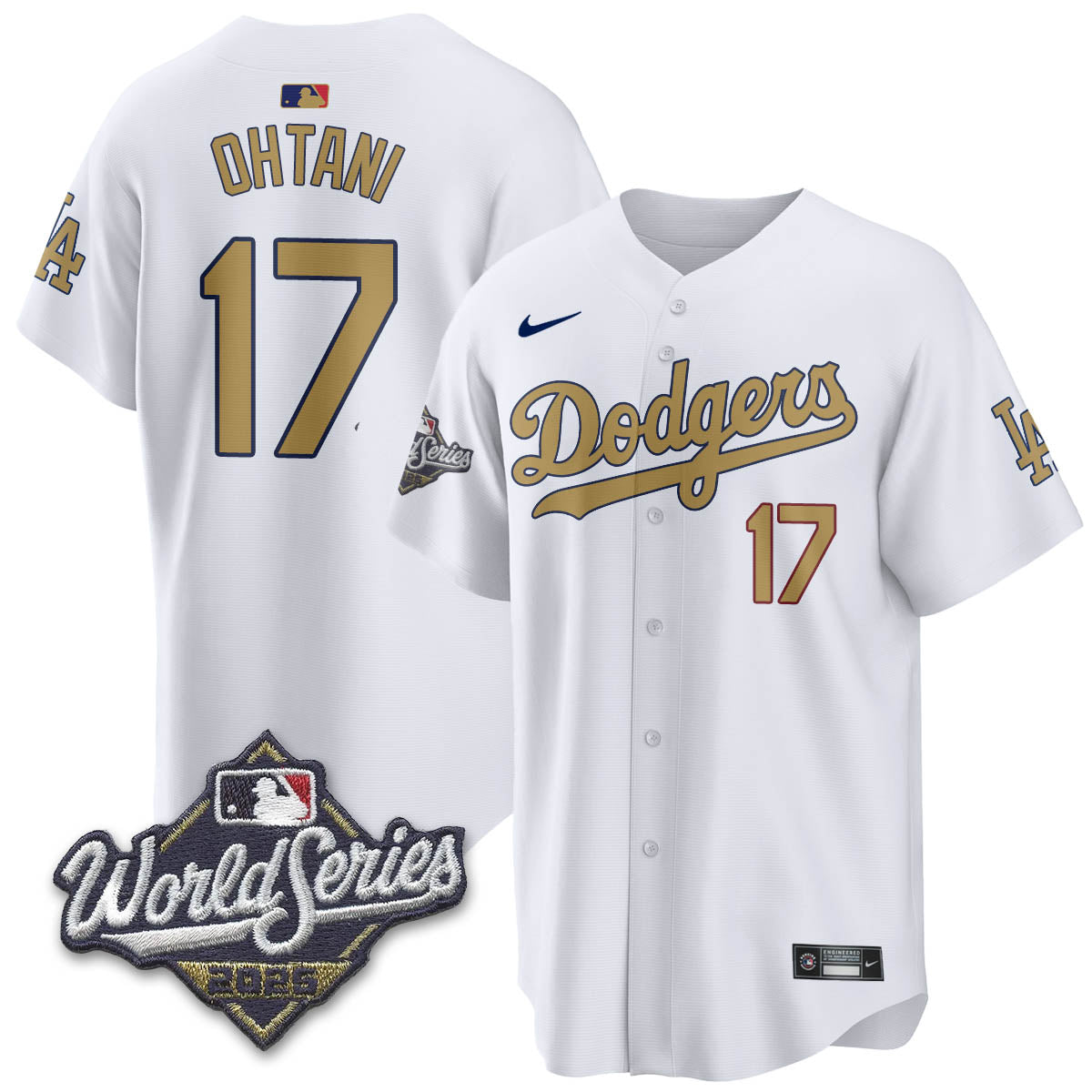 LAD 2025 World Series Jersey - All Stitched