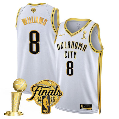 Oklahoma City Thunder 2024-25 Champions Jersey - All Stitched