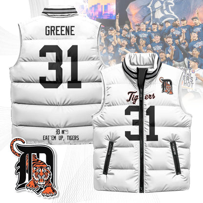 Detroit Tigers Unisex Puffer Vest