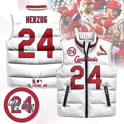 St. Louis Cardinals Unisex Puffer Vest