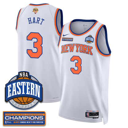 NYK 2026 NBA Eastern Conference Champions City Connect Jersey - Stitched