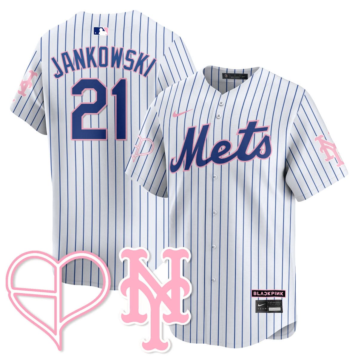 New York Mets BLΛƆKPIИK 2025 Limited Jersey - All Stitched
