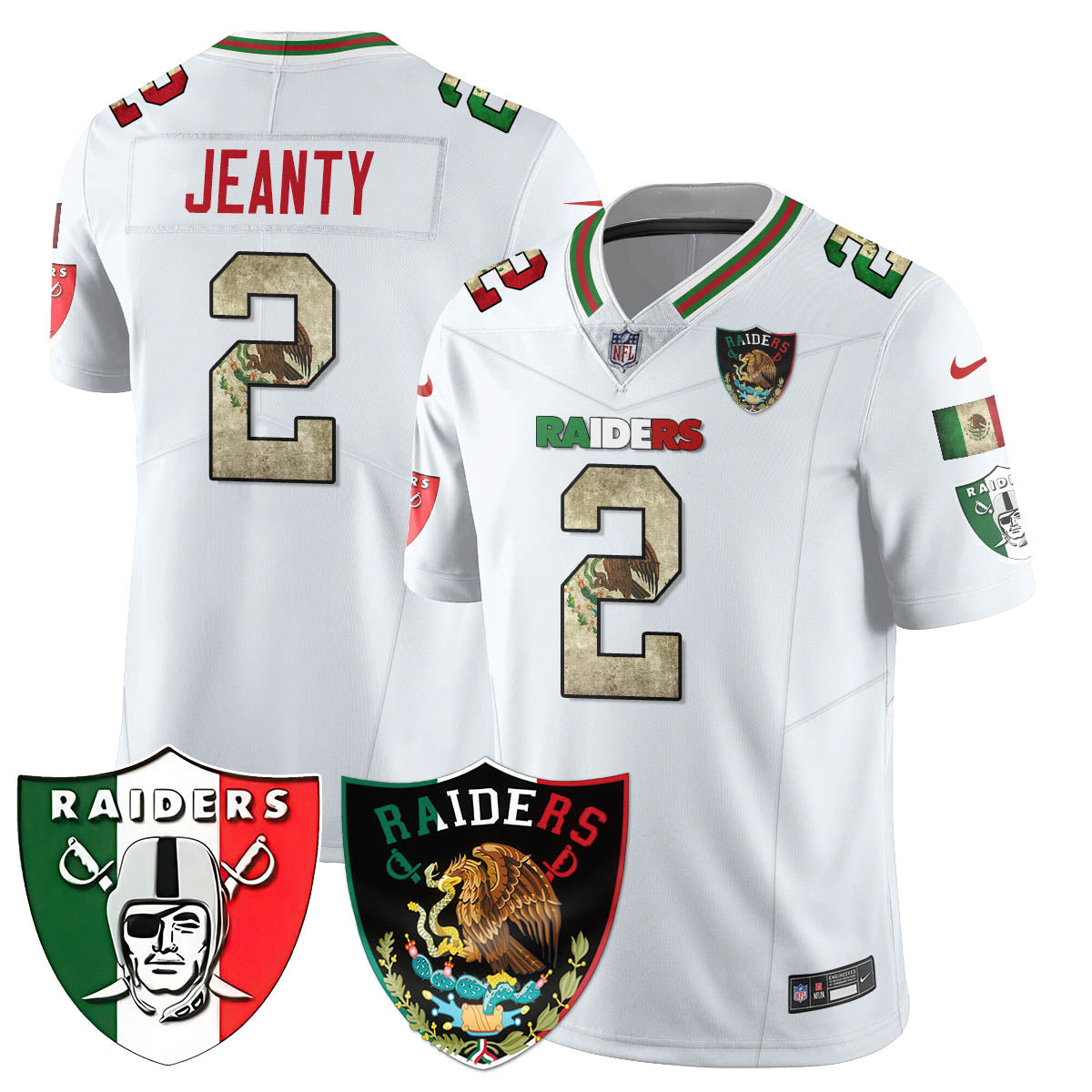 LVR Mexico Vapor Limited Jersey - All Stitched