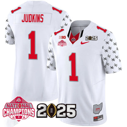 OSU 'Heritage Stripe' 2025 CFP Patch - National Champions Jersey - All Stitched