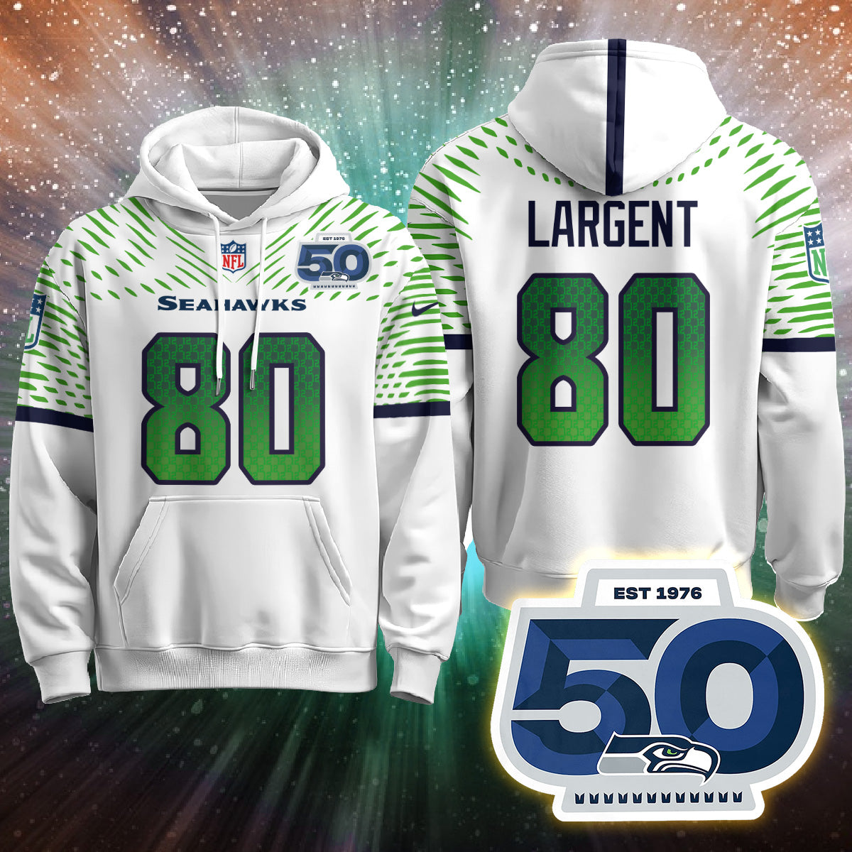 Seattle Seahawks Rivalries Vapor Limited Hoodie - Printed
