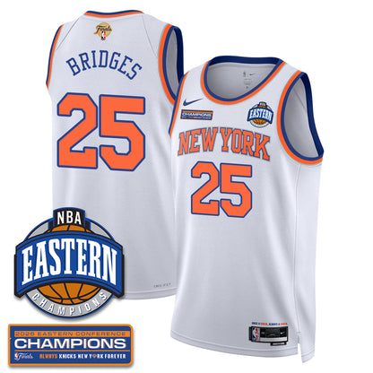 NYK 2026 NBA Eastern Conference Champions City Connect Jersey - Stitched
