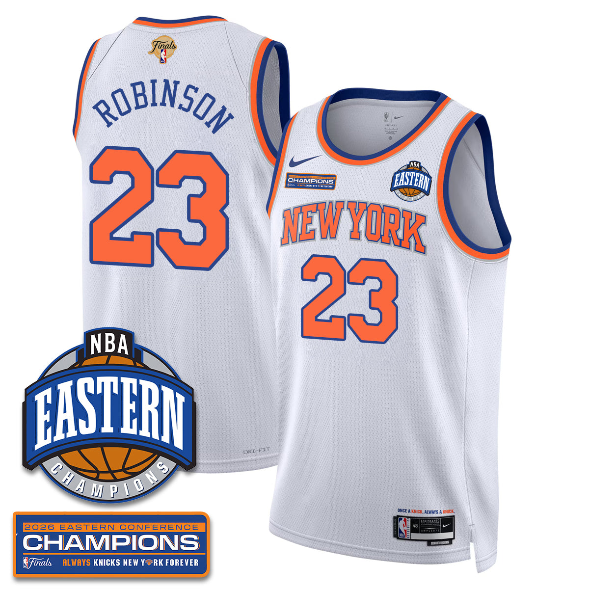 NYK 2026 NBA Eastern Conference Champions City Connect Jersey - Stitched