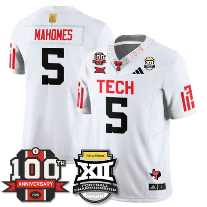 Texas Tech Red Raiders Vapor Limited Jersey - Edward Jones Champions - All Stitched