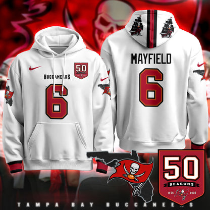 TB Creamsicle Throwback Hoodie - 50th Season Patch - All Stitched