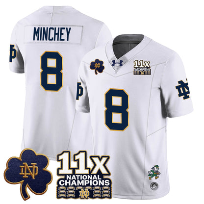 ND 11x-Time National Champions Vapor Limited Jersey - All Stitched
