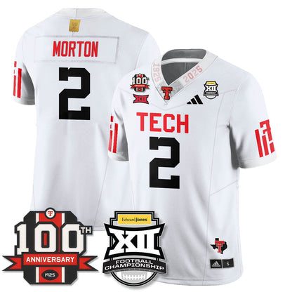 Texas Tech Red Raiders Vapor Limited Jersey - Edward Jones Champions - All Stitched