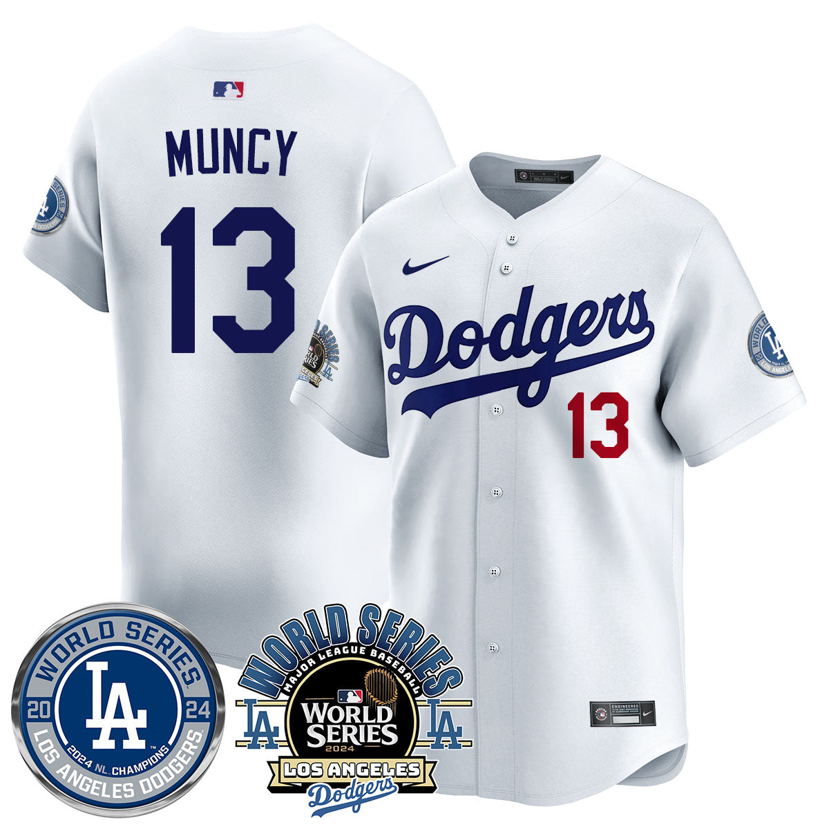 LAD World Series 2024 Jersey - All Stitched