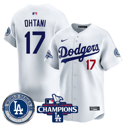 LAD World Series NL Champions Jersey - All Stitched