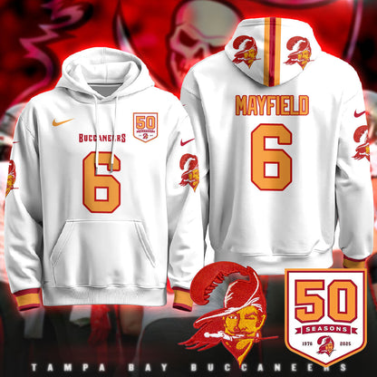 TB Creamsicle Throwback Hoodie - 50th Season Patch - All Stitched