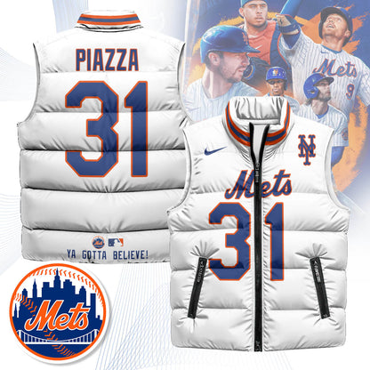 New York Mets Unisex Puffer Vest