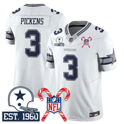 DAL Christmas Vapor Limited Jersey - All Stitched