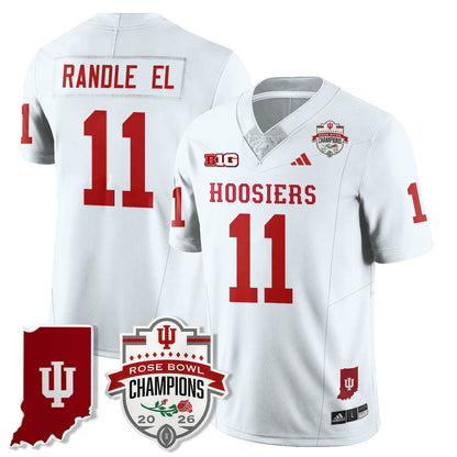 Indiana Hoosiers Vapor Limited Football Jersey - Rose Bowl Champions - All Stitched