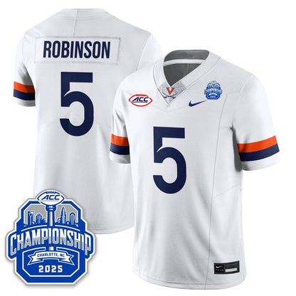 Virginia Football ACC Championship Vapor Limited Jersey - All Stitched