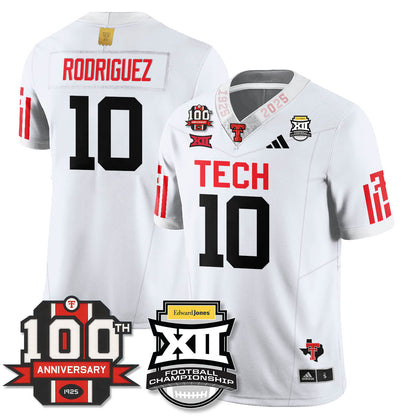 Texas Tech Red Raiders Vapor Limited Jersey - Edward Jones Champions - All Stitched