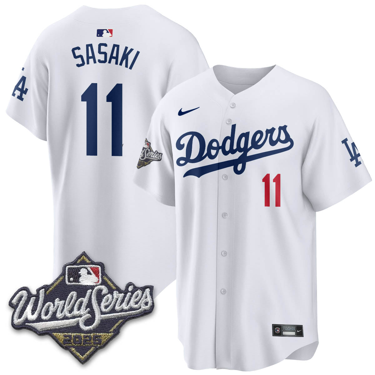 LAD 2025 World Series Jersey - All Stitched