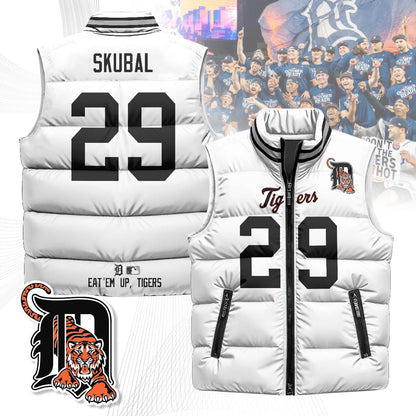 Detroit Tigers Unisex Puffer Vest