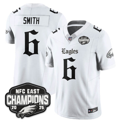 PHI Gothic NFC East Champions Vapor Limited Jersey - All Stitched