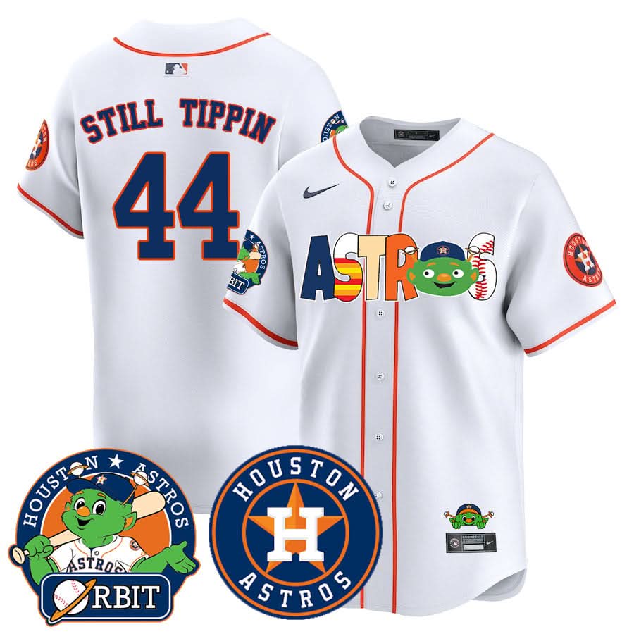 Houston Astros Orbit Vapor Premier Jersey - All Stitched