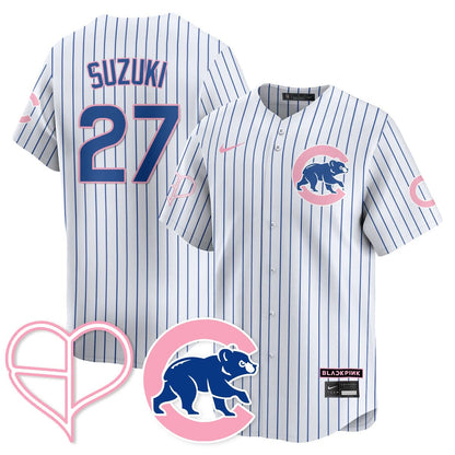 Chicago Cubs BLΛƆKPIИK 2025 Limited Jersey - All Stitched