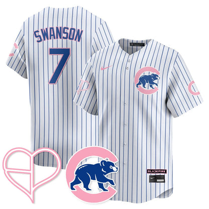 Chicago Cubs BLΛƆKPIИK 2025 Limited Jersey - All Stitched