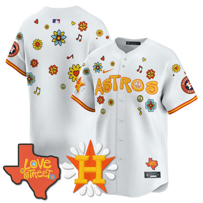 Houston Astros "Love Street" Limited Jersey - Stitched
