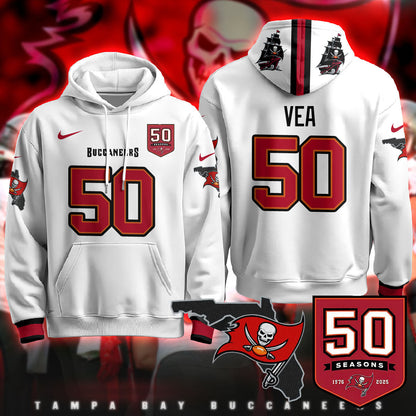 TB Creamsicle Throwback Hoodie - 50th Season Patch - All Stitched