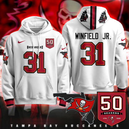TB Creamsicle Throwback Hoodie - 50th Season Patch - All Stitched