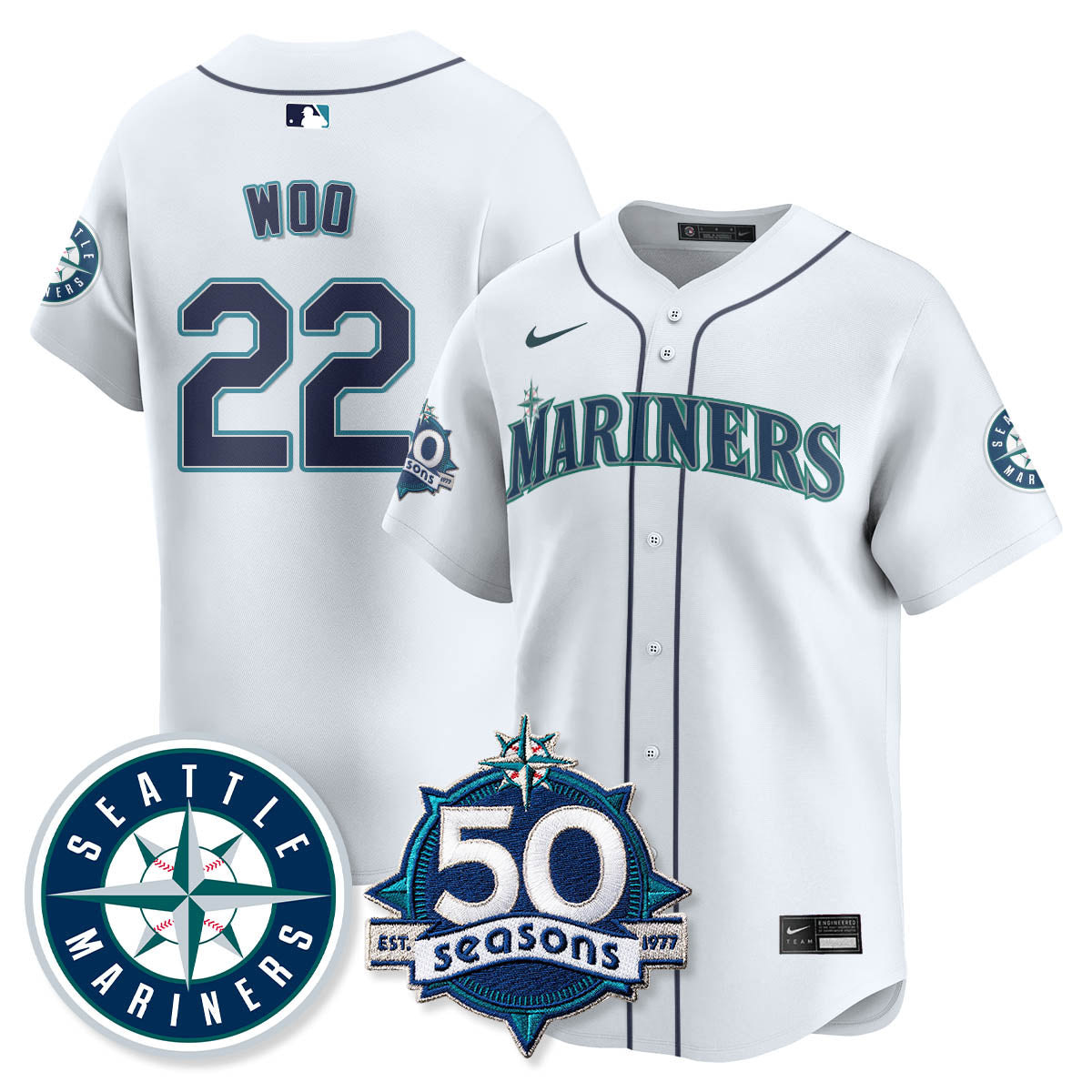 SEA Vapor Premier Limited Jersey - 50th Anniversary - All Stitched