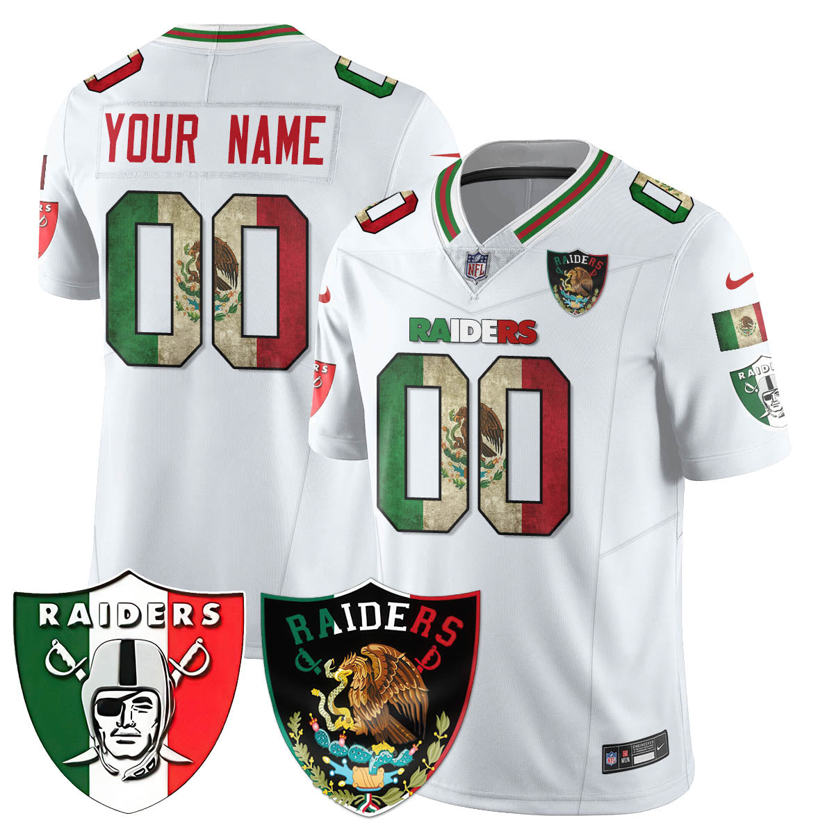 LVR Mexico Vapor Limited Custom Jersey - All Stitched