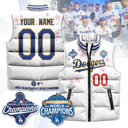 LAD Tokyo 2025 World Series Champions Puffer Vest