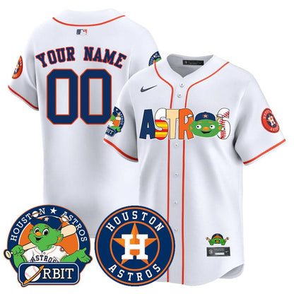 Houston Astros Orbit Vapor Premier Custom Jersey - All Stitched