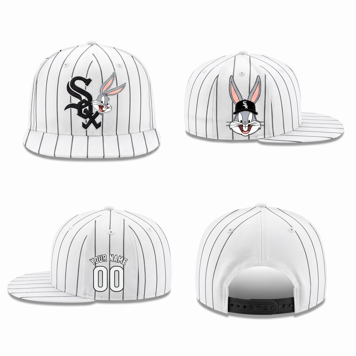CWS x Bunny Personalized Snapback Cap - Printed