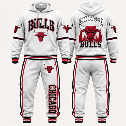 CHI Streetwear Hoodie Pants Set - Printed