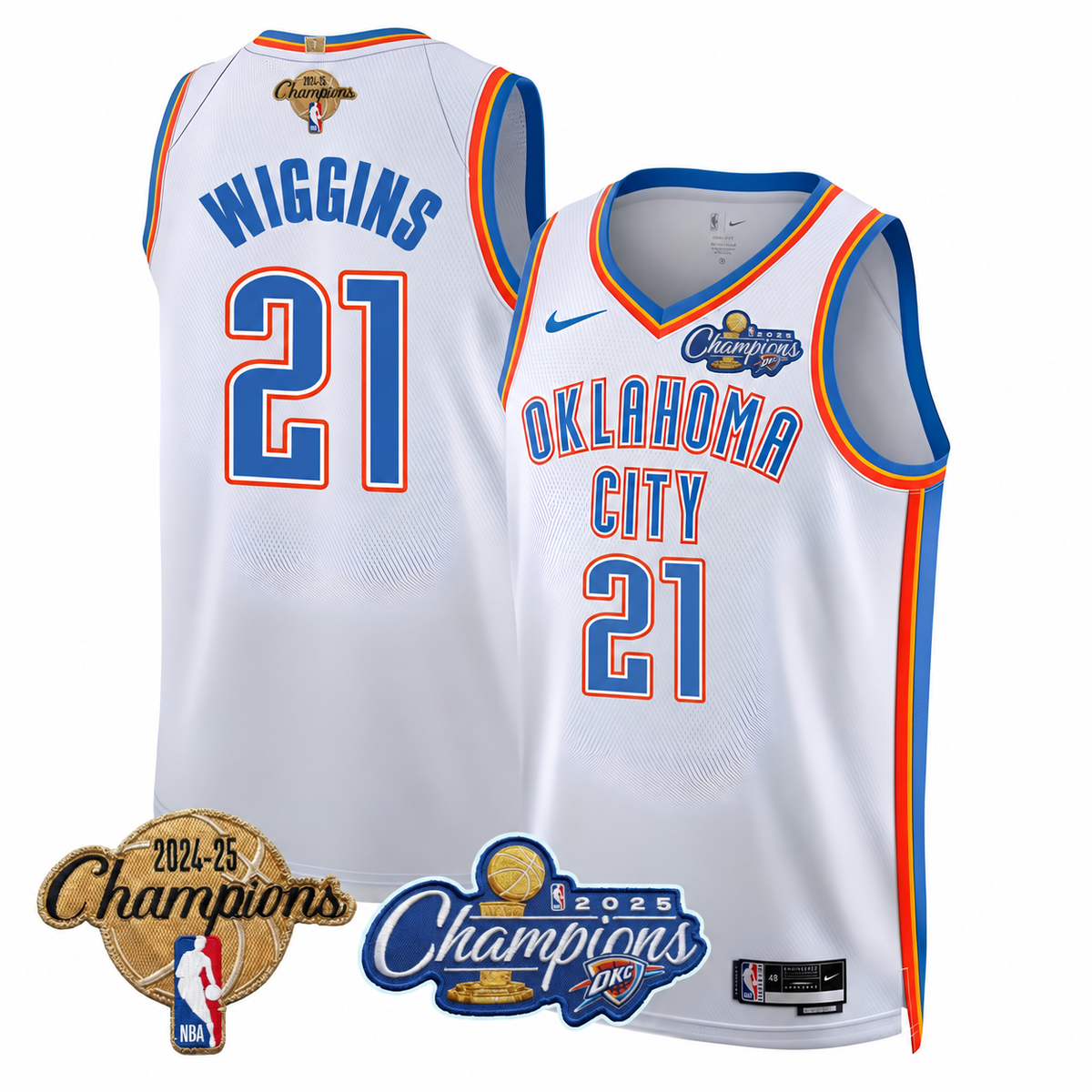 OKC Champions City Edition Jersey - Stitched