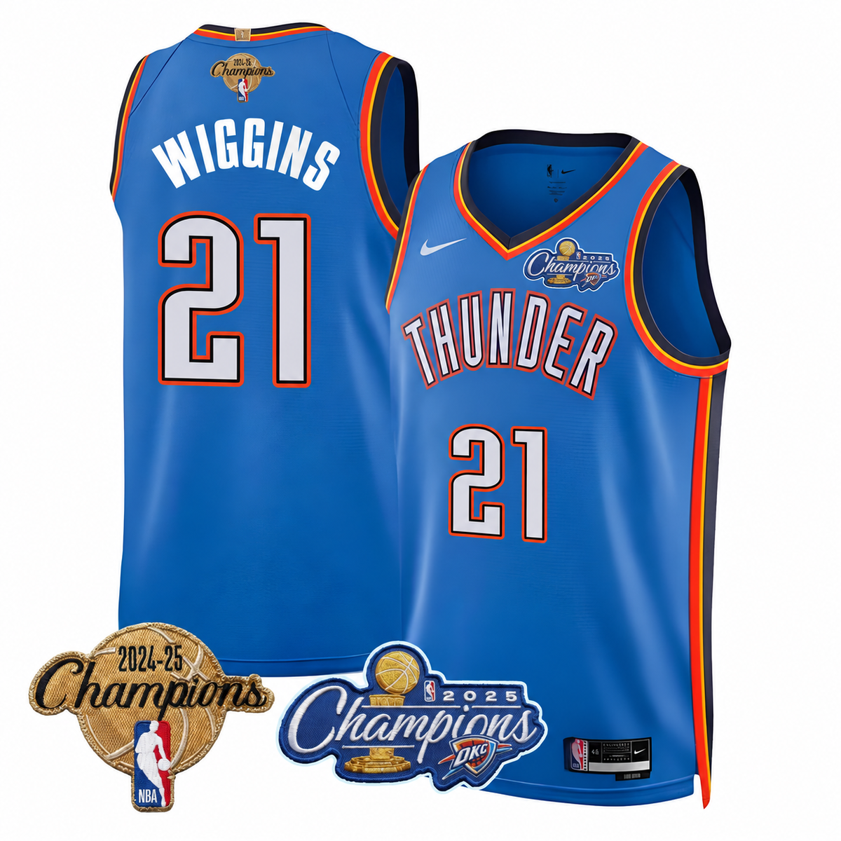 OKC Champions City Edition Jersey - Stitched
